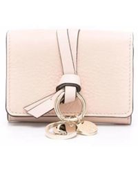 Chloé - Portafoglio Tri-Fold Alphabet - Lyst