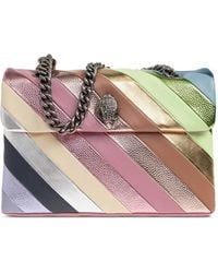 Kurt Geiger - Mini Kensington Chevron-Pattern Shoulder Bag - Lyst