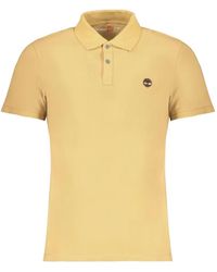 Timberland - Logo-Embroidered Cotton Polo Shirt - Lyst