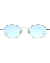 PETER AND MAY - Oval-Frame Sunglasses - Lyst
