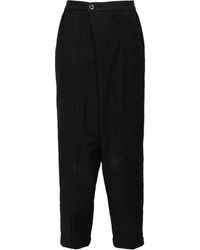 CHIAHUNG SU - Broek Met Toelopende Pijpen En Geverfd Effect - Lyst