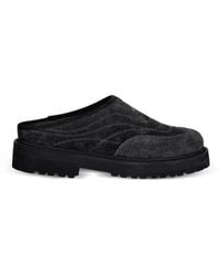 Diemme - Contrast-Stitch Slip-On Mules - Lyst