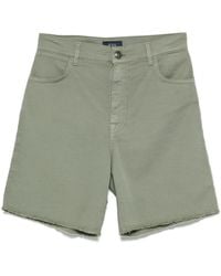 Fay - Shorts mit ausgefranstem Saum - Lyst