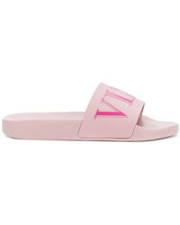 Valentino garavani ciabatte roman con borchie - toni neutri. donna farfetch  - Stileo.it