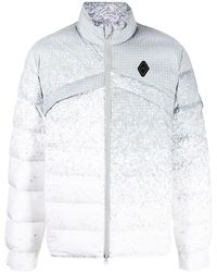 A_COLD_WALL* - * - Logo Printed Padded Jacket - Lyst