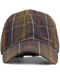 Barbour - Tartan Baseball Cap - Lyst