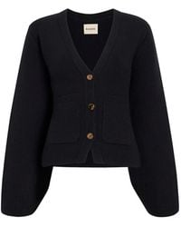 KHAITE - Scarlet Cashmere Cardigan - Lyst
