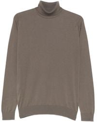 John Smedley - Hawley Top Met Col - Lyst