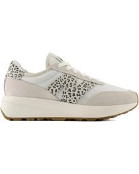 New Balance - 370 Leopard-Print Trainers - Lyst
