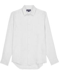 Vilebrequin - Long-Sleeve Linen Shirt - Lyst