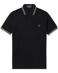 Fred Perry - M12 Twin Tipped Cotton-piqué Polo Shirt - Lyst