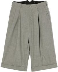 Engineered Garments - Houndstooth Pleated Trousers - Lyst