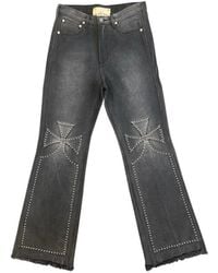 SEKRIT - Jean Chopper À Détails De Clous - Lyst