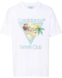 Casablancabrand - T-shirt con stampa grafica - Lyst