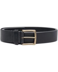 Officine Creative - Grained Calf Leather Belt - Lyst