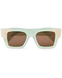 Jacquemus - Les Lunettes Zonnebril Met Vierkant Montuur - Lyst