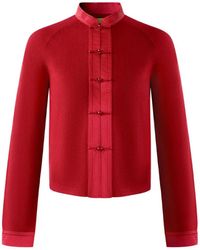 Shanghai Tang - Buttoned Cardigan - Lyst