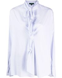 Jejia - Marion Tie-detail Shirt - Lyst