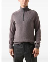 Bogner - Dwayne Ribbed-Knit Half-Zip Sweater - Lyst