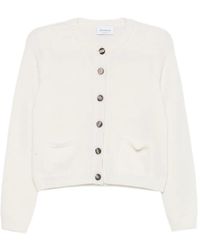 AROVESCIO - Button-Up Patch-Pocket Cardigan - Lyst