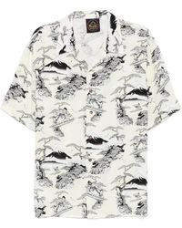 Mauna Kea - Graphic-Print Camp-Collar Shirt - Lyst