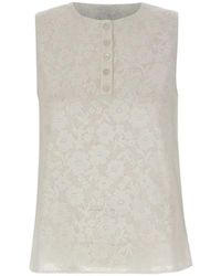 Marella - Cantico Floral Lace Top - Lyst