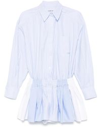 Alexander Wang - Prestyled Pleated Playsuit - Lyst
