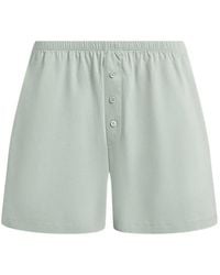 12 STOREEZ - Mica Mercerised Cotton Shorts - Lyst