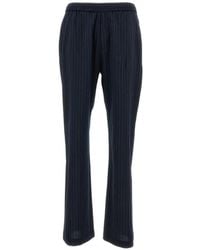 Barena - Pinstriped Elasticated Trousers - Lyst
