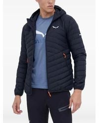 Salewa - Brenta Hooded And Padded Jacket - Lyst
