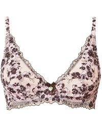 Twinset - Floral-Print Underwire Bra - Lyst