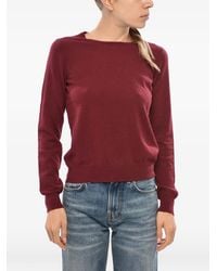 Malo - Crew-Neck Long-Sleeve Sweater - Lyst