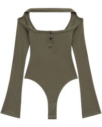 Courreges - カットアウト ボディスーツ - Lyst