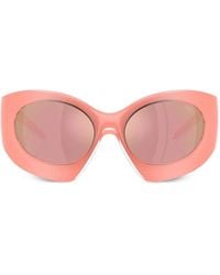 DIESEL - Oval-Frame Sunglasses - Lyst