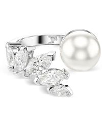 Swarovski - Mesmera Crystal-Embellished Open Ring - Lyst