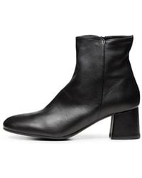 Poche Paris - Leather Ankle Boots - Lyst