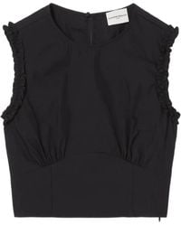 Claudie Pierlot - Blouse À Volants - Lyst