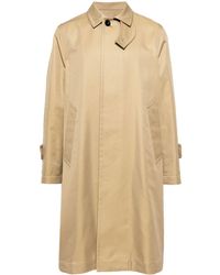 Sacai - Manteau plissé à simple boutonnage - Lyst