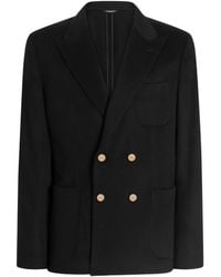 Dolce & Gabbana - Chaqueta De Botonadura Doble Portofino De Cachemira - Lyst