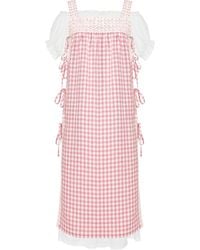 Sleeper - Greta Kleid im Layering-Look - Lyst
