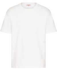 Valentino Garavani - Stud-detail Cotton T-shirt - Lyst