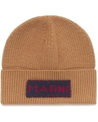 Marni - Gerippte Beanie - Lyst