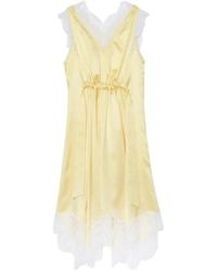 3.1 Phillip Lim - Lace V-Neck Midi Dress - Lyst