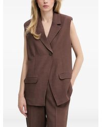 Samsøe & Samsøe - Blazer Sin Mangas Con Hombreras - Lyst