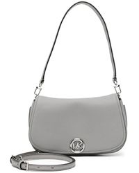 Michael Kors - Nolita Medium Leather Convertible Shoulder Bag - Lyst