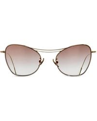 Cutler and Gross - Cat-Eye Sunglasses - Lyst