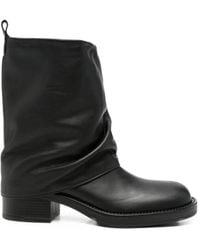 GISEL B - Royal Slouchy Leather Boots - Lyst