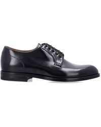 Green George - Polished Leather Derby Shoes - Lyst