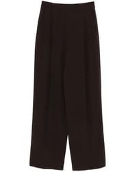 Agnona - Pleated Trousers - Lyst