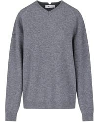 Sibel Saral - V-Neck Wool Sweater - Lyst